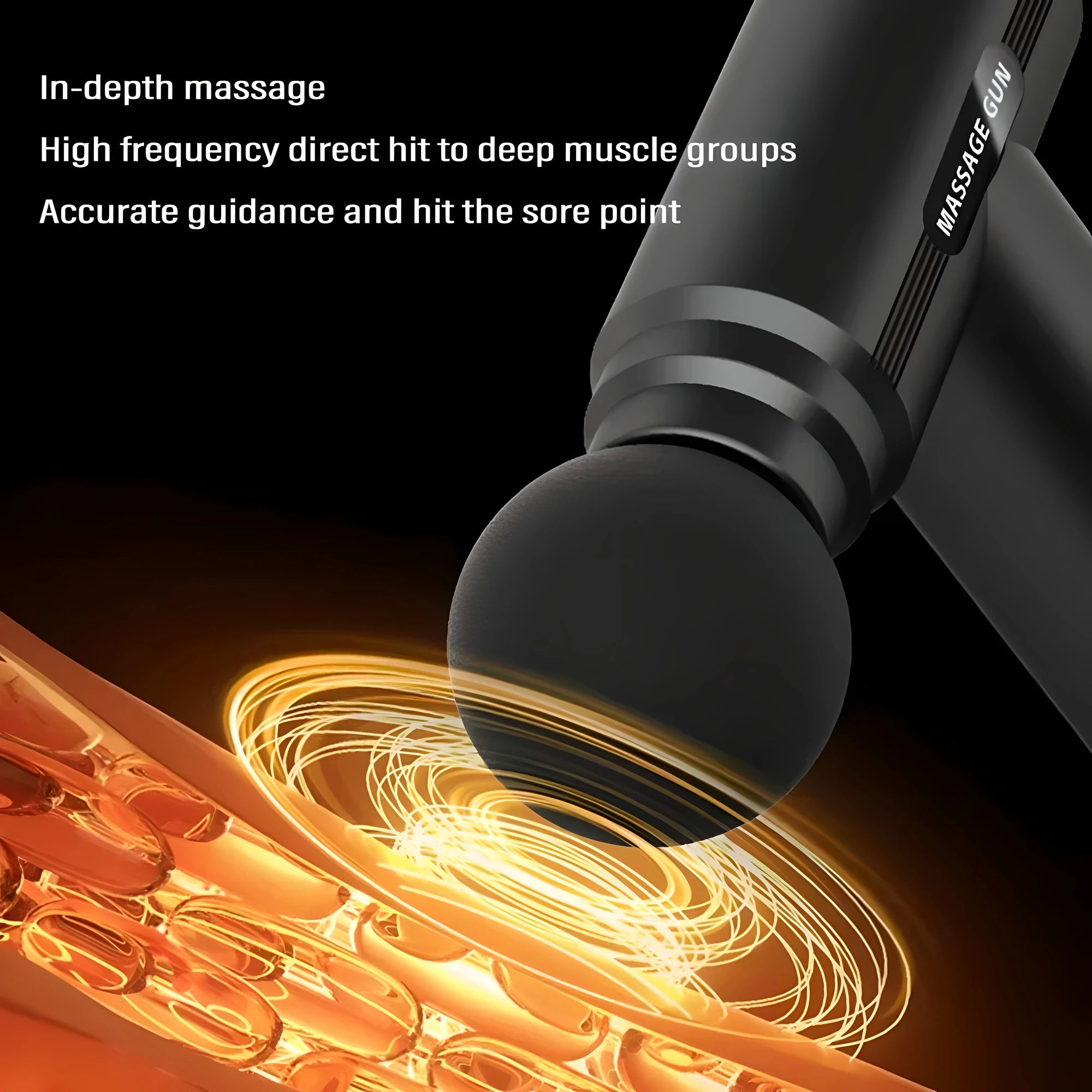 Halofaire Mini Massage Gun — Cordless Deep-Tissue Massager