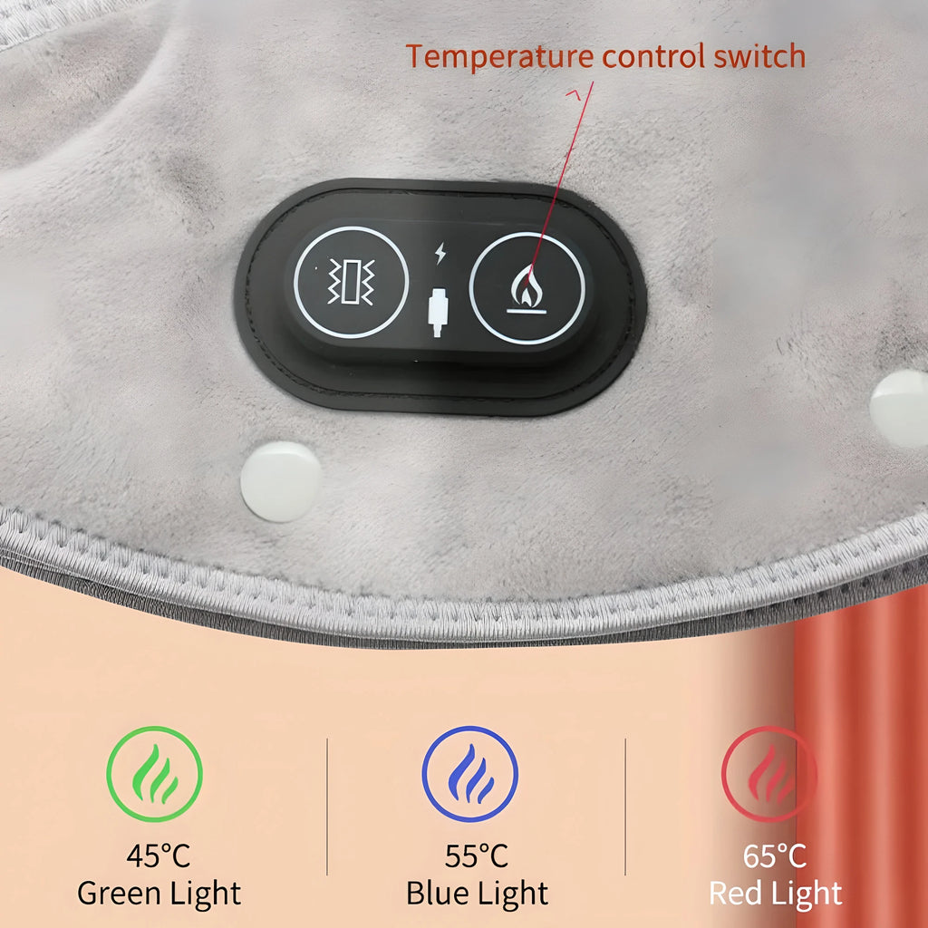Halofaire Shoulder Wrap — Heated Neck & Shoulder Massager