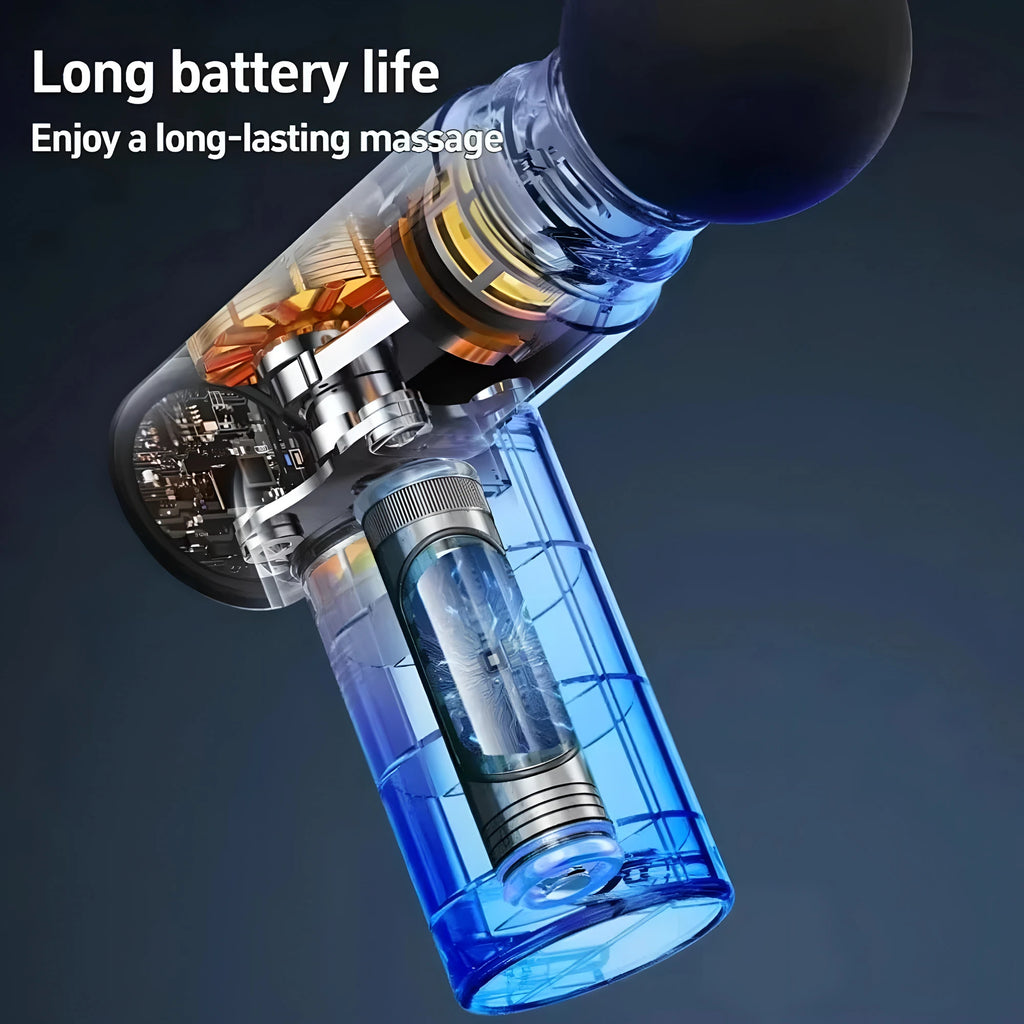 Halofaire Mini Massage Gun — Cordless Deep-Tissue Massager