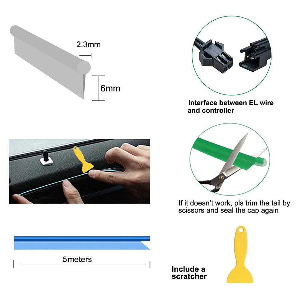 Apex Drive Ambient Interior Light — Transform Your Car's Vibe in Minutes