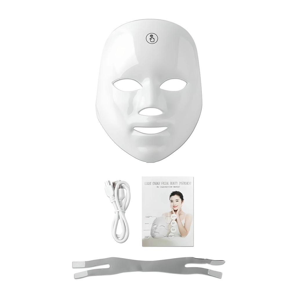 Halofaire Glow Mask — 7-Color LED Light Face Mask