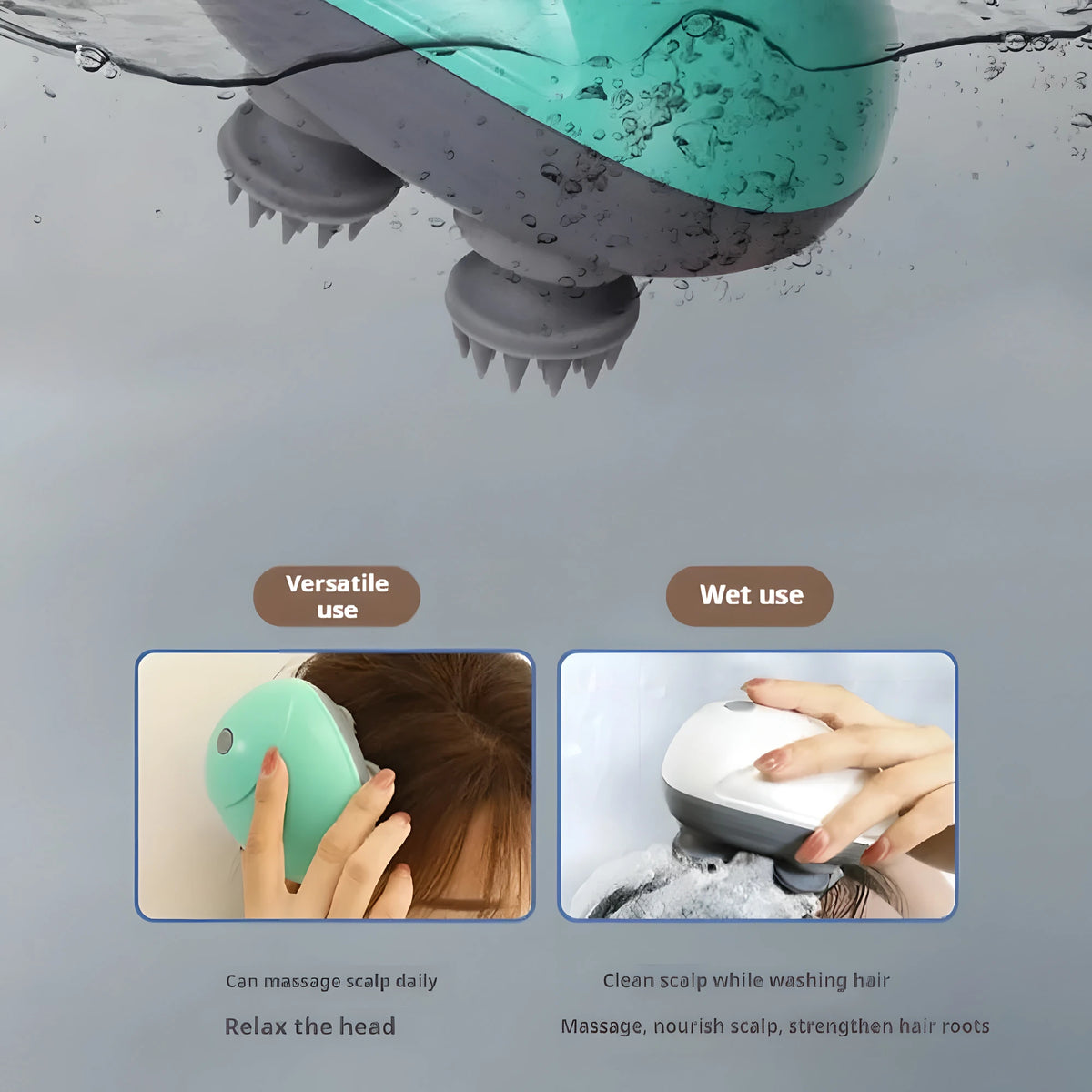 Halofaire Scalp Kneader — Electric Head & Scalp Massager