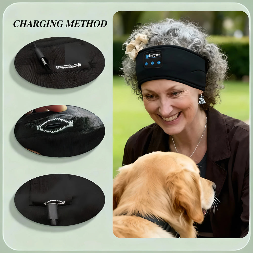 Halofaire Dream Band — Bluetooth Sleep Mask Headphones