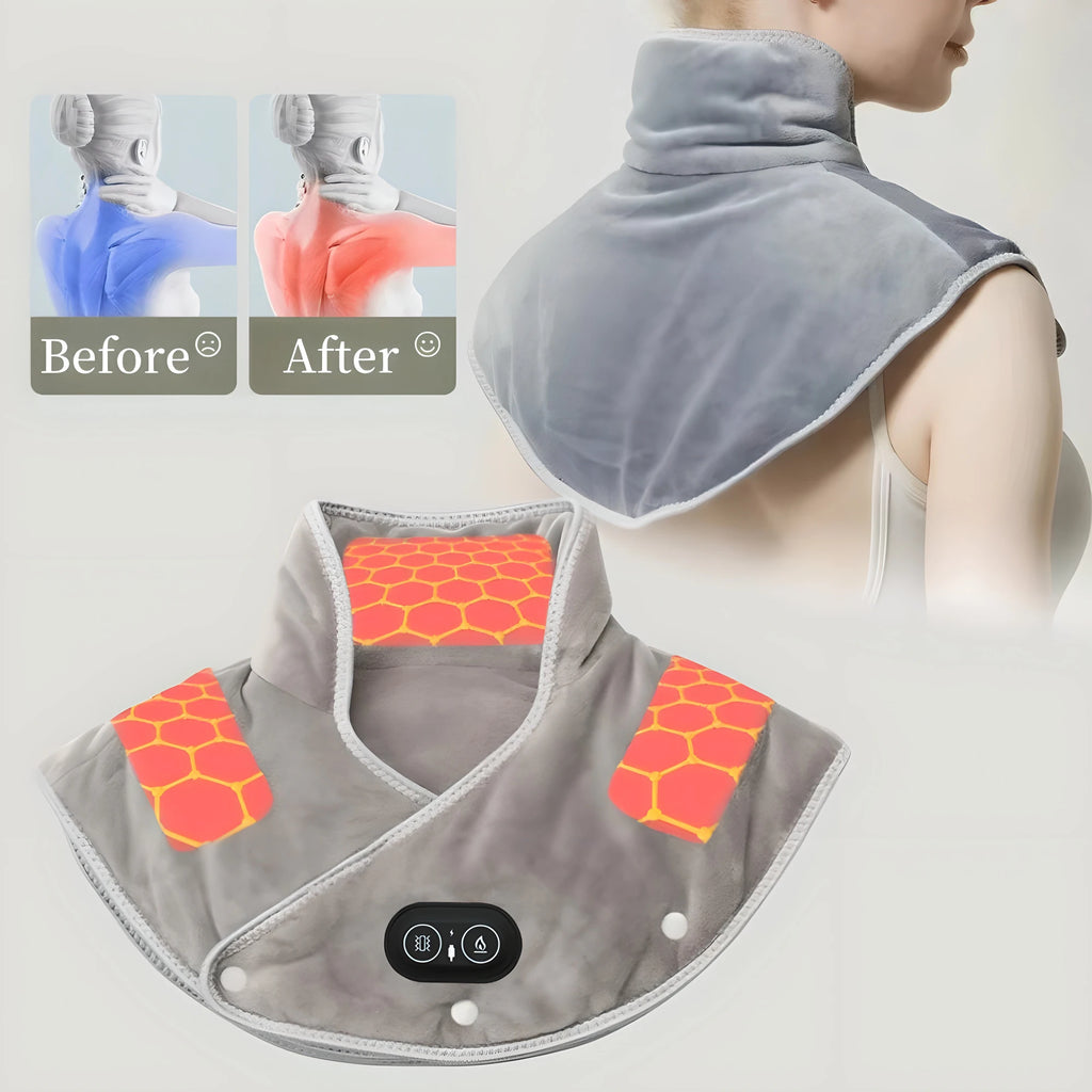 Halofaire Shoulder Wrap — Heated Neck & Shoulder Massager