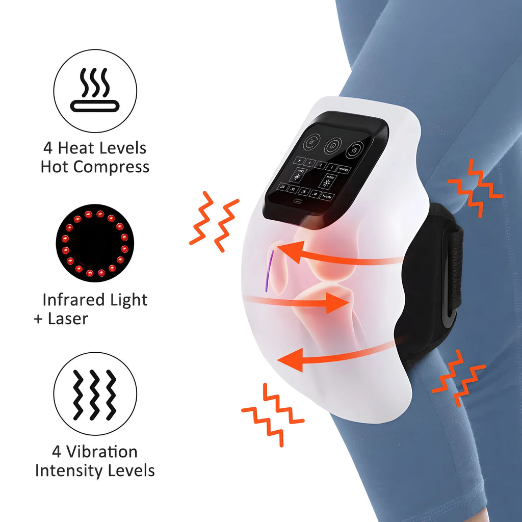Halofaire Knee Wrap — Heated Infrared Knee Massager
