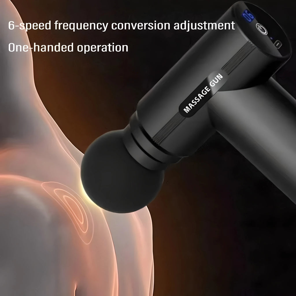 Halofaire Mini Massage Gun — Cordless Deep-Tissue Massager